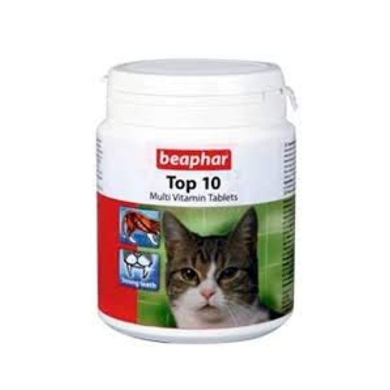 Beaphar Top 10 Multivitamin Cat Tablets