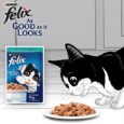 Purina Felix® As Good As It Looks Wet Food for Adult Cats | Complete and Balanced Cat Food | Tuna Flavour