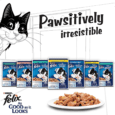 Purina Felix® As Good As It Looks Wet Food for Adult Cats | Complete and Balanced Cat Food | Tuna Flavour