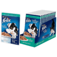 Purina Felix® As Good As It Looks Wet Food for Adult Cats | Complete and Balanced Cat Food | Tuna Flavour