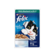 Purina Felix® As Good As It Looks Wet Food for Adult Cats | Complete and Balanced Cat Food | Mackerel Flavour