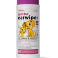 Petkin Jumbo Earwipes 80 Wipes