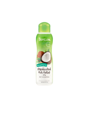 TropiClean Medicated Oatmeal Tea Tree Shampoo