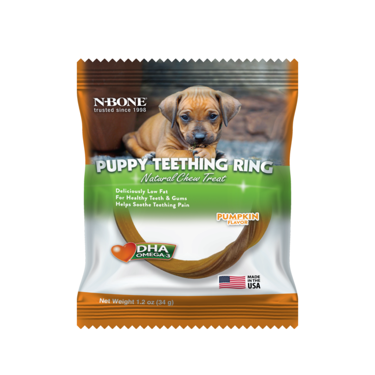 112171_1-N-Bone Puppy Teething Ring, Pumpkin Flavor