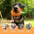 Wagging Master Dog Toys for Large Dogs, Pineapple Dog Chew Toys for Aggressive Chewers