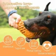 Wagging Master Dog Toys for Large Dogs, Pineapple Dog Chew Toys for Aggressive Chewers
