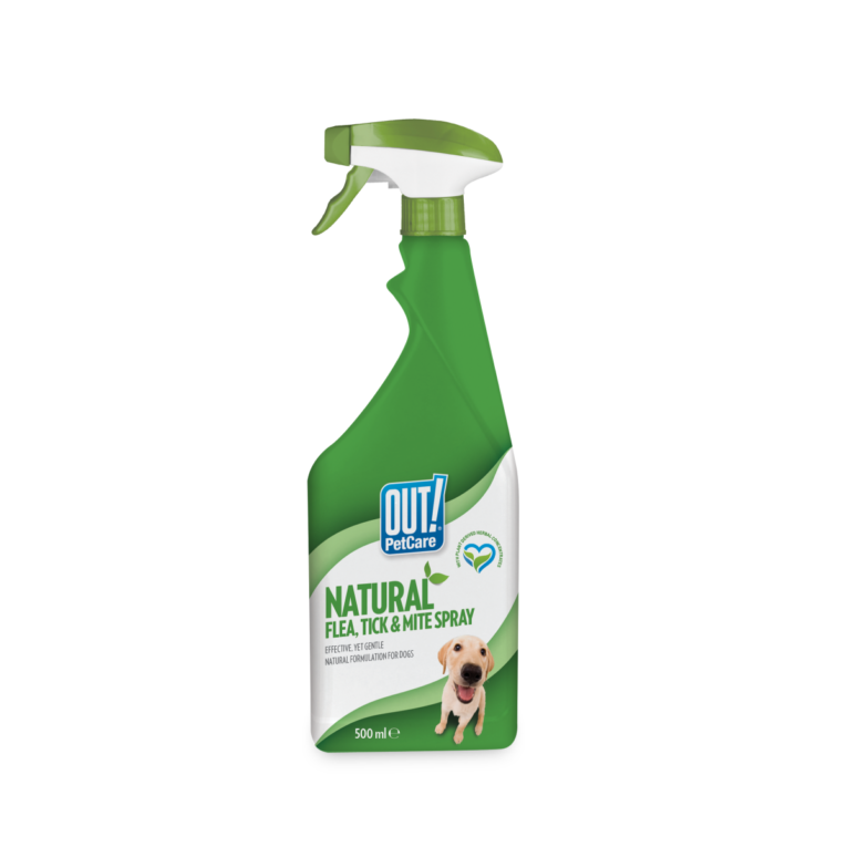 OUT! Natural Flea & Tick Spray 500 ml