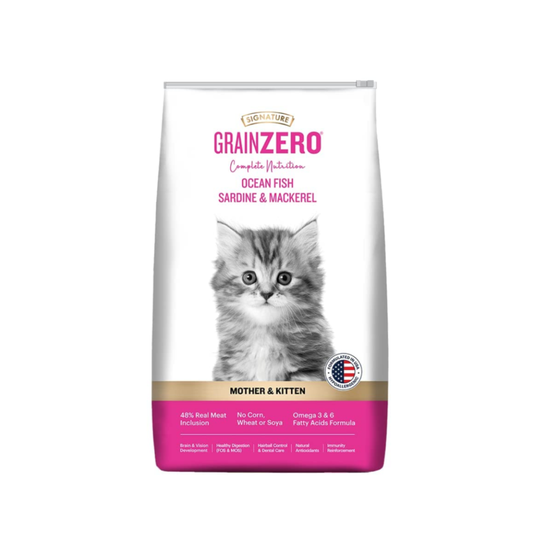 Signature Grain Zero Mother & Kitten Cat Dry Food