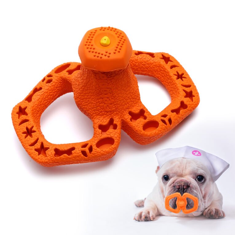 Interactive Nipple Dog Toy