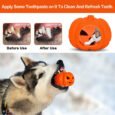 Wagging Master Chew Pet Dog Toy Pumpkin Halloween