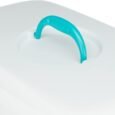 Trixie Vico Dome Shaped Cat Litter Tray (Turquoise/White)