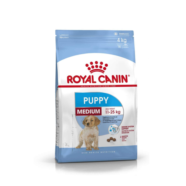 Royal Canin Medium Puppy Dry Dog Food, Meat Flavour