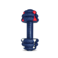 Wagging Master Round Dumbbell Puppy Chew Toy | Interactive Durable Rubber