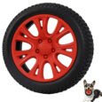 Wagging Master Durable Tire Hard Chew Dog Toy (Large,Small)