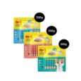 Me-O Creamy Chicken & Liver, Salmon and Bonito Cat Treat Combo 60g