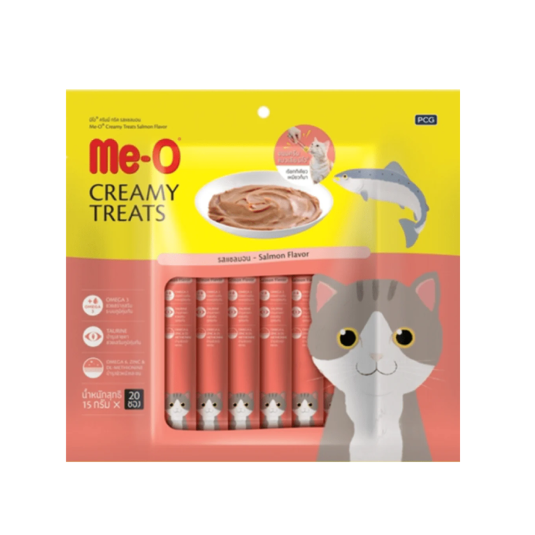 Me O Creamy Salmon Cat Treats-300g