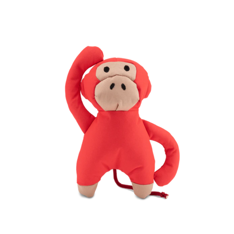 BECO Cuddly Recycled Plastic Dog Soft Toy – Monkey – Medium