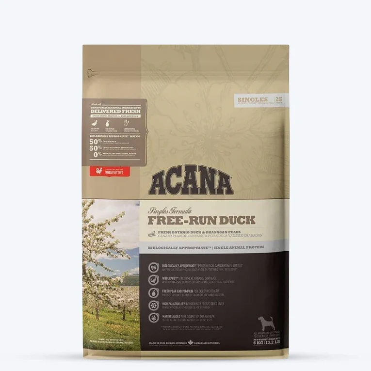 Acana Free Run Duck Dry Dog Food – All Breeds & Ages