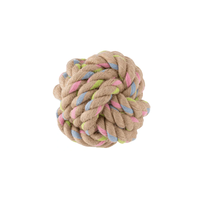 Beco Hemp Rope Ball Dog Toy