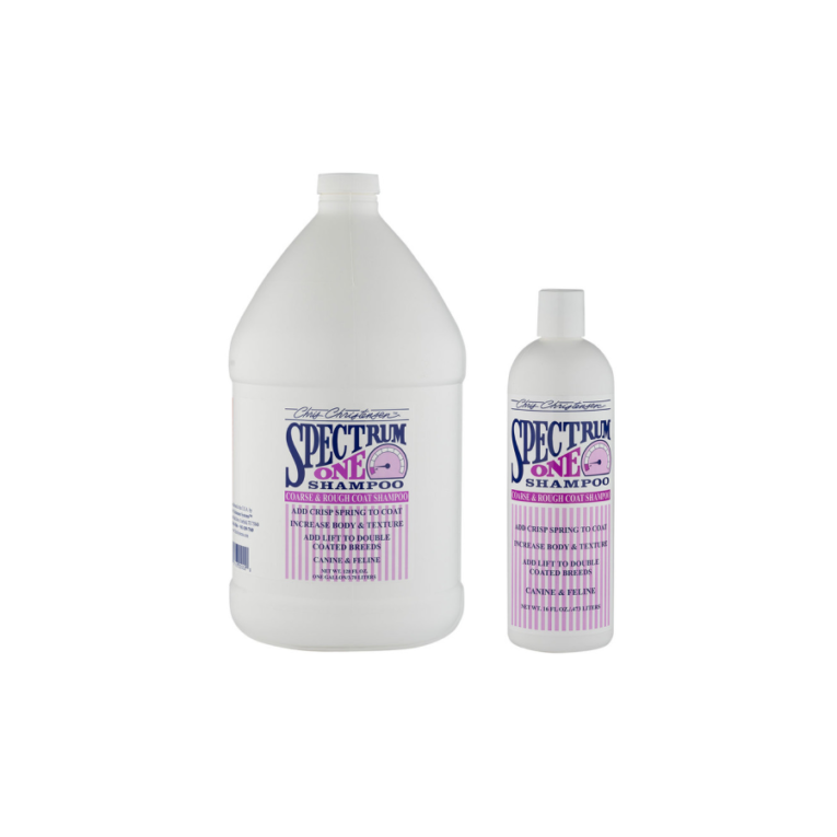 Chris Christensen Spectrum One – Coarse & Rough Coat Dog Shampoo 1