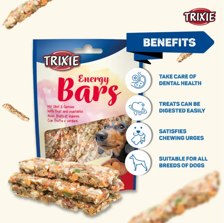 Trixie Fruits and Vegetables Energy Bars Dog Treats 1 (4)