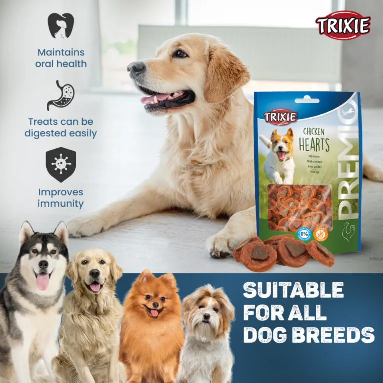 Trixie Premio Chicken Hearts Dog Treats 1 (2)