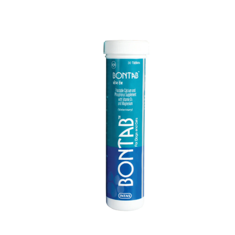 Intas Bontab Calcium Supplement for Dogs and Cats