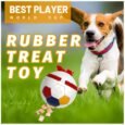 WAGGING MASTER Durable Soft Rubber Soccer Ball Dog Toy – Interactive Dog Toy