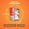 Chew Master Super Premium Dehydrated Chicken Wings for Dogs – High Protein, All-Natural, Single Ingredient, Grain-Free Dog Treats, Rawhide Alternative, Crunchy Chew for Small & Large Breeds (100G)