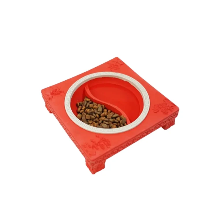 Wagging-Master-Slow-Eating-Dog-Bowl-Non-Toxic-Food-Grade-Natural-Rubber-Pet-Bowl-Red-2-Pocket-1 (1)
