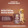 Chew Master Super Premium Dehydrated Chicken Neck For Dog | High Protein Dog Treats