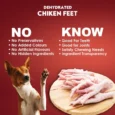 Chew Master Super Premium Dehydrated Chicken Feet for Dogs High Protein, Single Ingredient, All-Natural, Grain-Free Dog Treats, Rawhide Alternative, Supports Joint & Dental Health,Crunchy Chew 100 GM