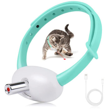 Cat Play Master™ – Self-Teasing Interactive Collar Toy for Cats